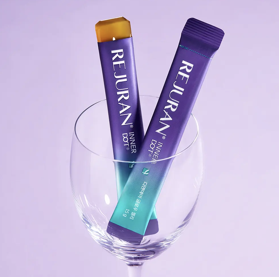 韓國 REJURAN 麗珠蘭 膠原蛋白果凍 14條/盒｜Inner Dot DNA Glow Jelly