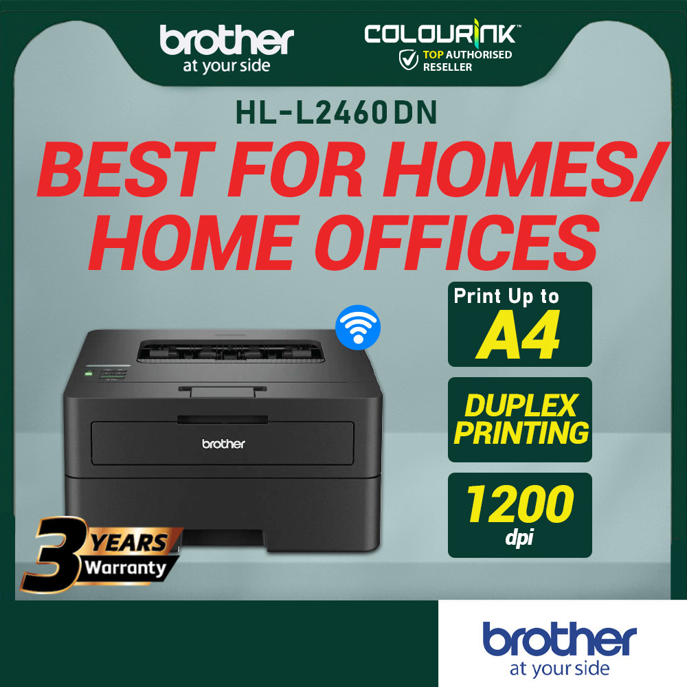 Brother HL-L2460DN Single Print Auto Duplex Print A4 B&W Laser Printer similar LBP226dw M211dw HL-L2320DN