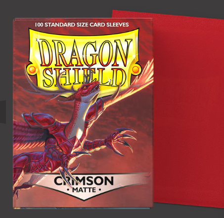 [Original] Dragon Shield Card Sleeves Matte Standard Size (100 pcs) -MINT