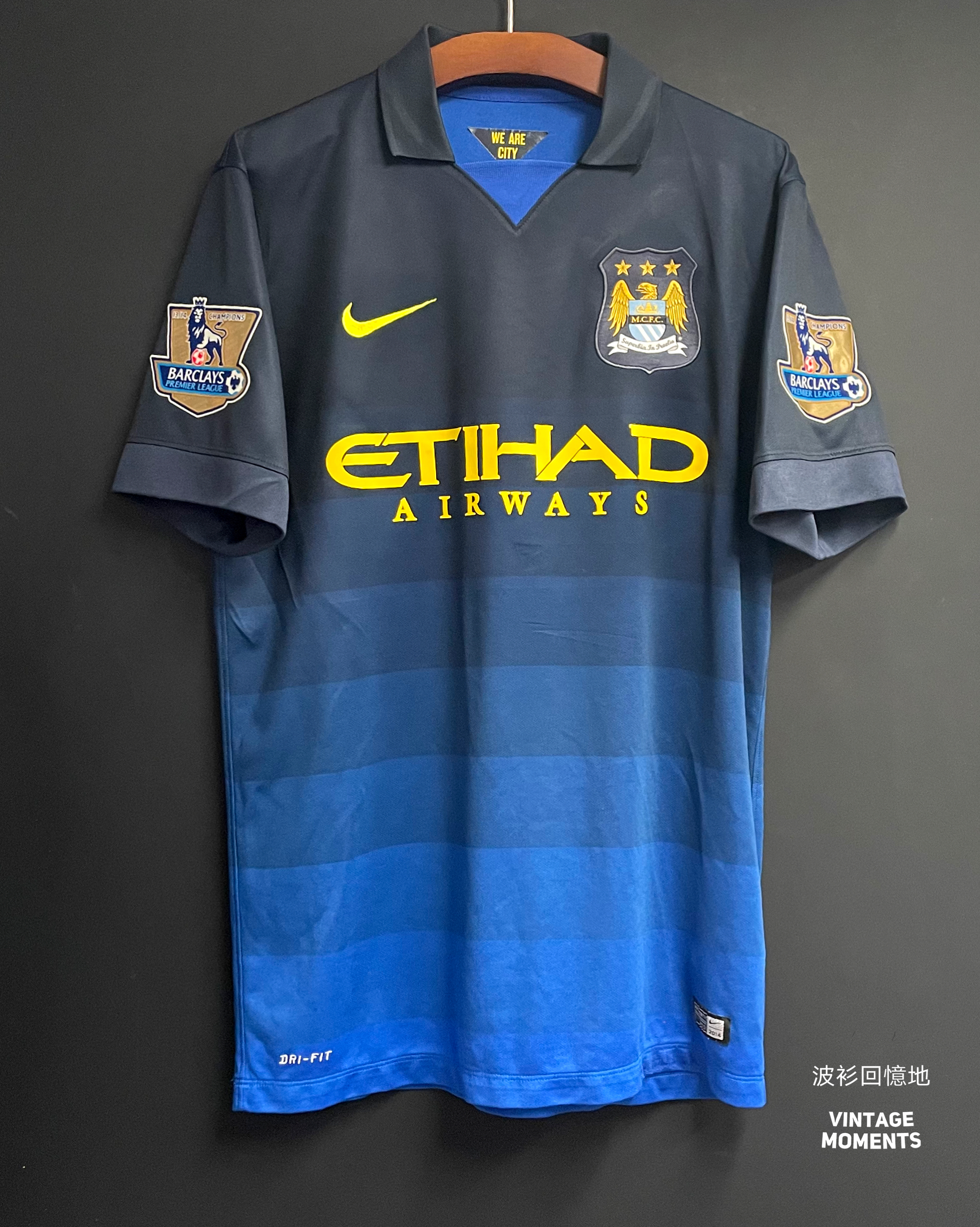 曼城14/15客場 阿古路 MANCHESTER CITY AWAY AGUERO 
