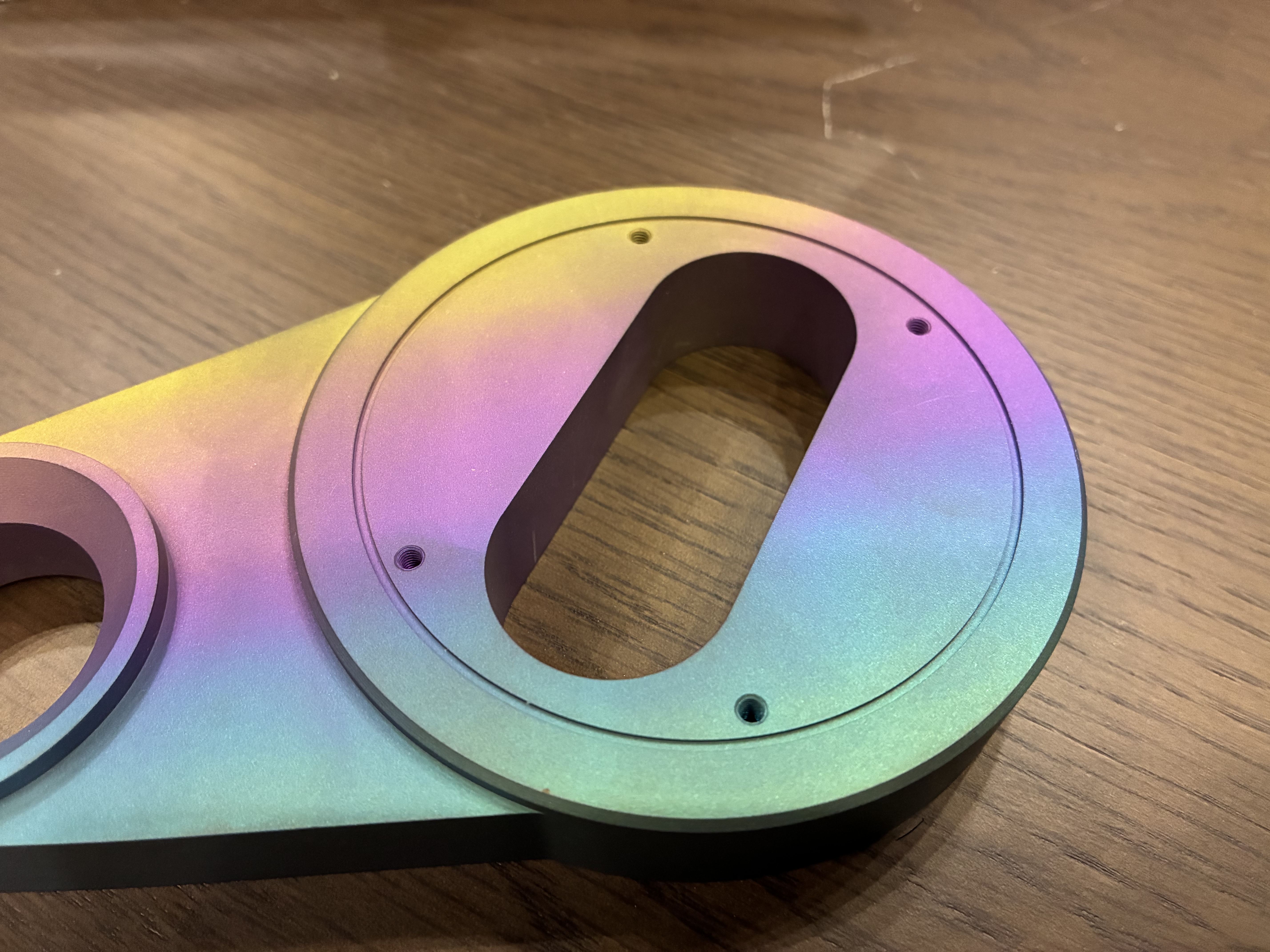 Techdas Air force Turntbale Armboard(Titanium alloy)