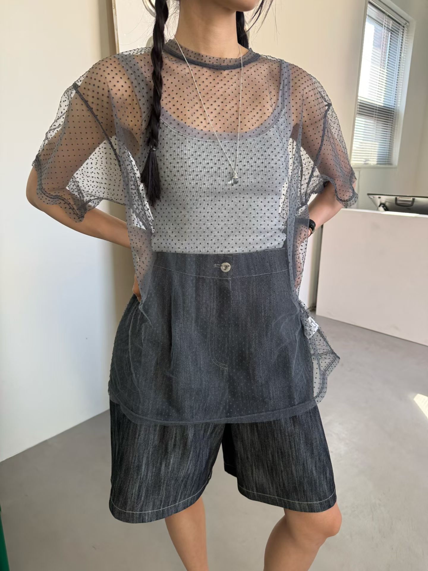 221418 點點紗Tee
