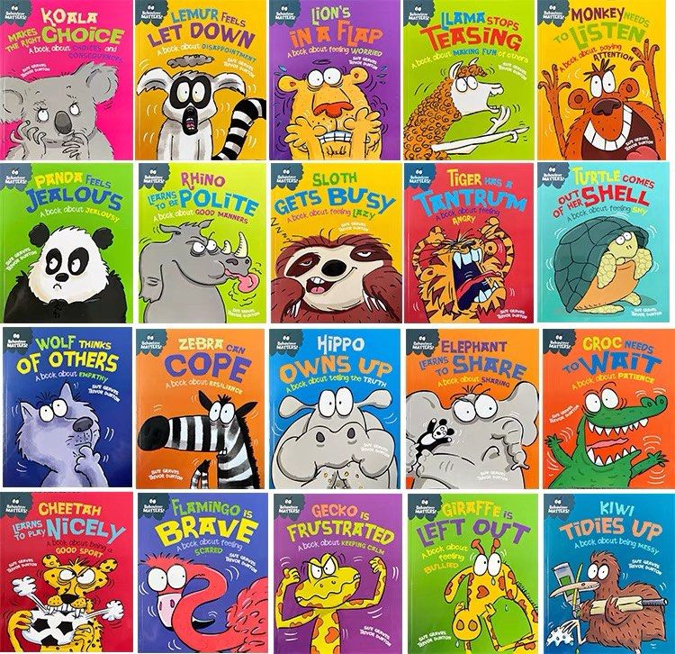 Behaviour Matters 行為很重要 習慣啟蒙兒童繪本｜20 books