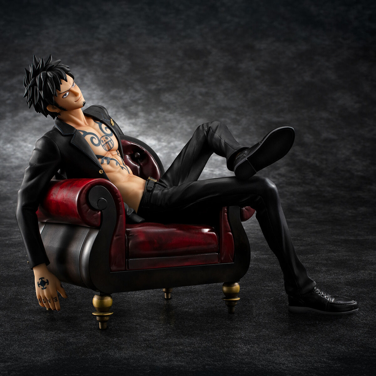 (預訂訂金 $400) (總價 $1054) (魂限) MegaHouse Portrait.Of.Pirates One Piece “S.O.C” Trafalgar Law Ver.R POP 海賊王 托拉法爾加·羅 Ver.R (行版) 