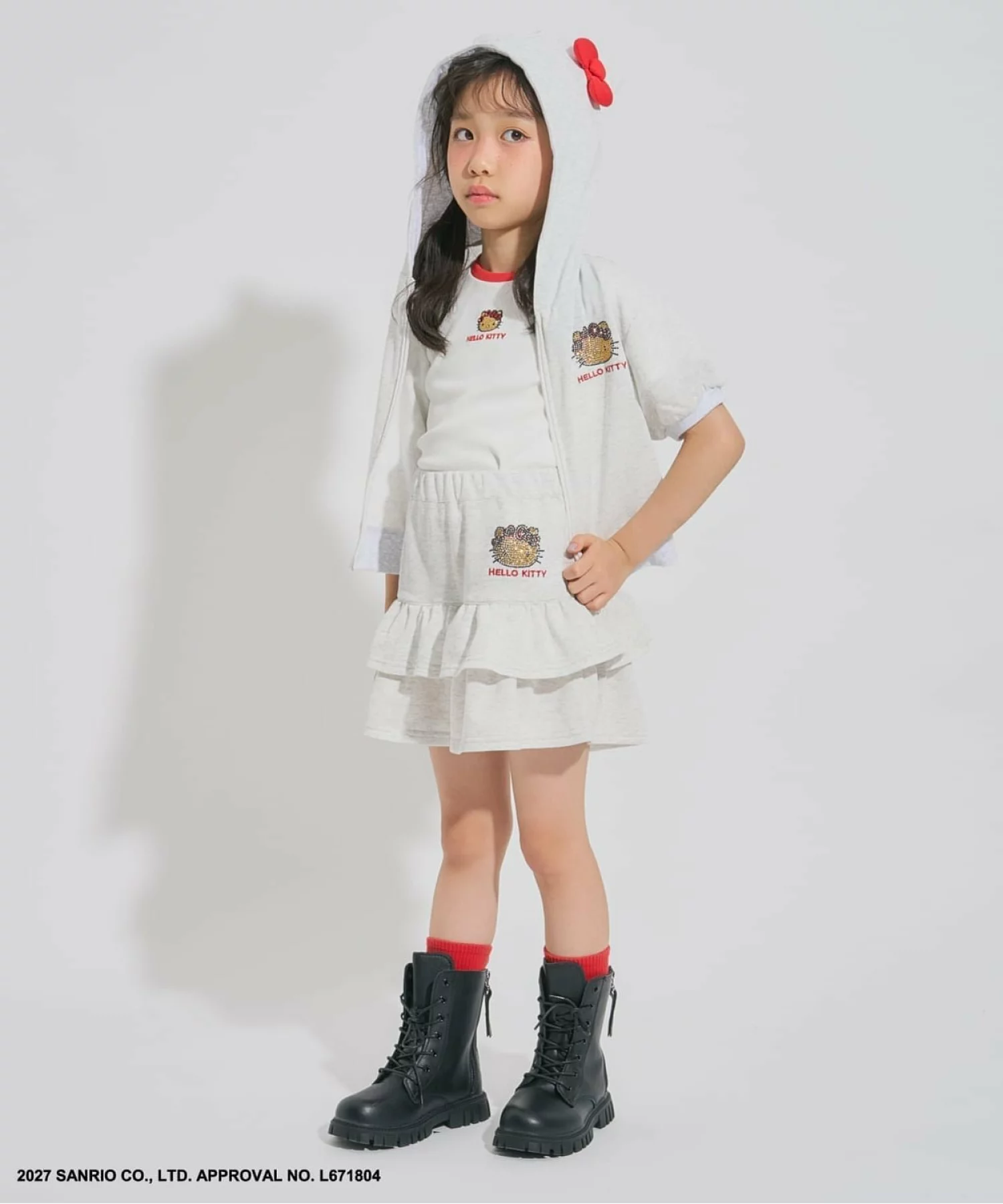 🆕【⭐訂購⭐】  日本直送🌀#Sanrio 水鑽 立體造型帽 短袖外套［3款選］🌀[ELGA-0082][260815]