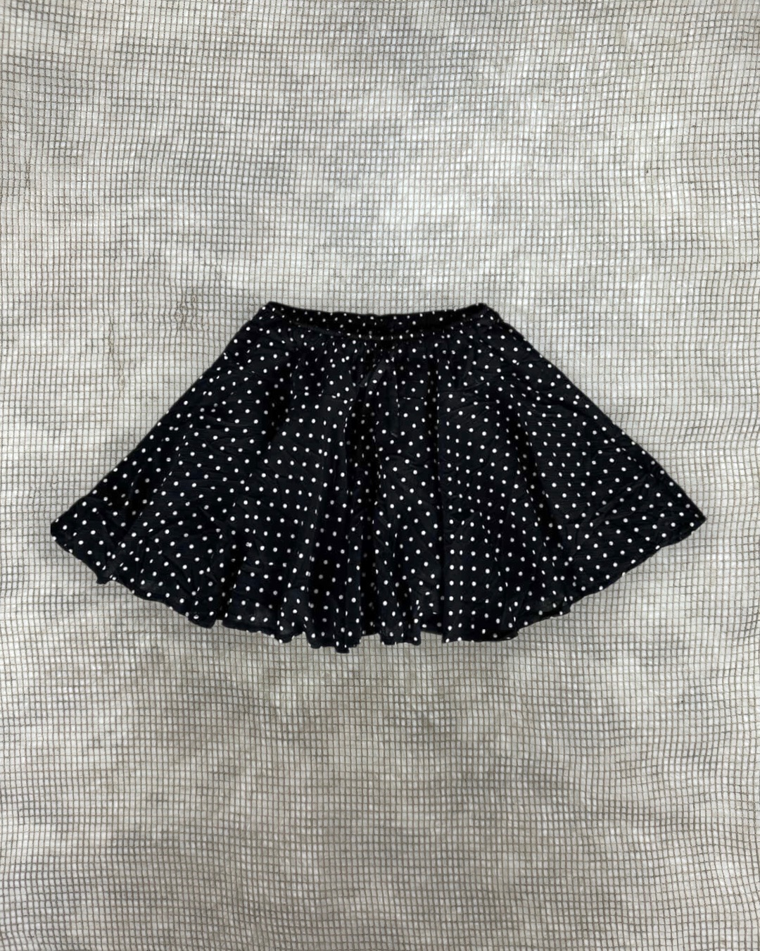 Noir Polka Dot Lace Ensemble Set