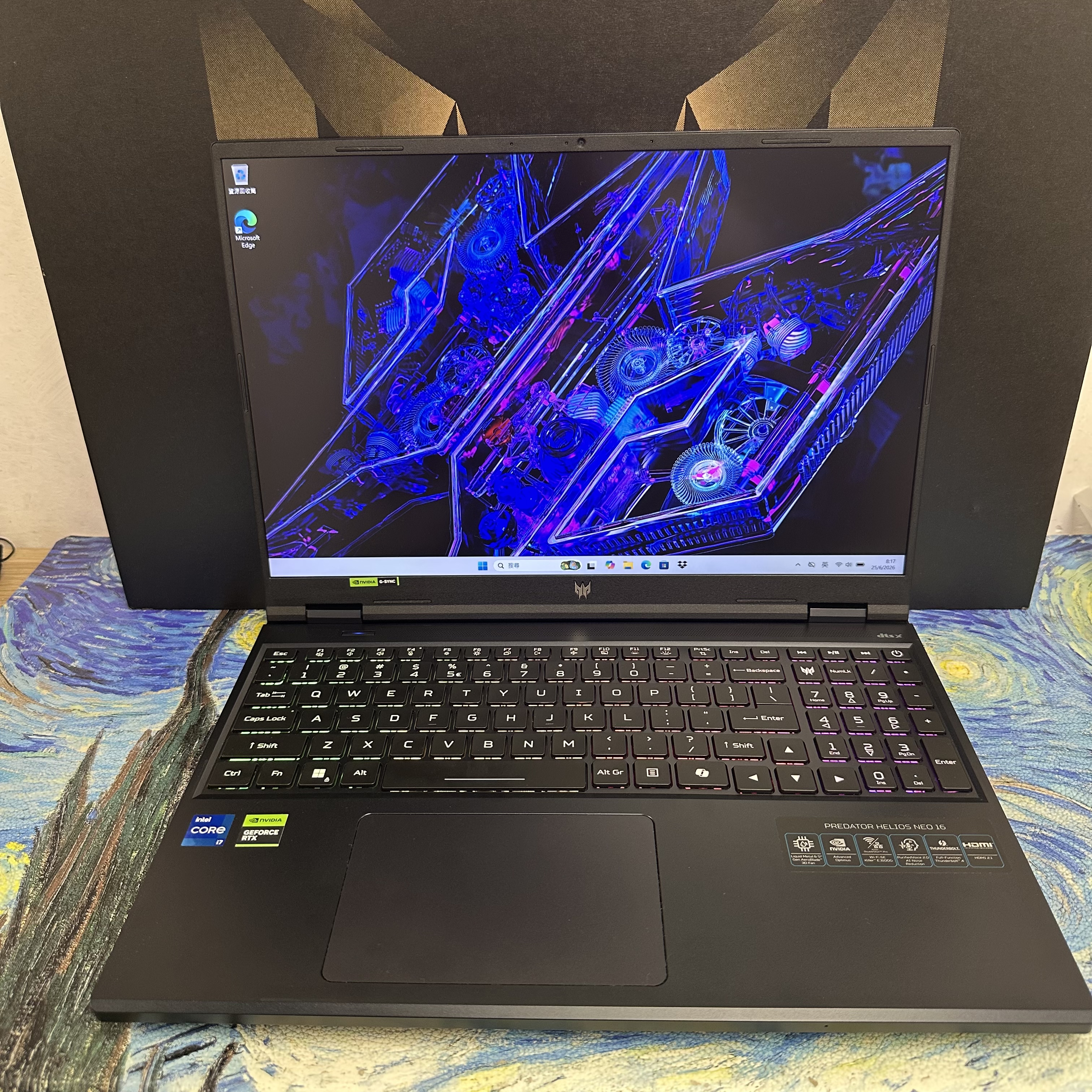 Acer  Predator Helios Neo i7-14700HX /16GB Ram/1TB SSD /RTX 4060獨立顯示卡/180Hz/ 1200P/Gaming Laptop / PC / Notebook / 文書 / Office / Netflix/ YouTube 