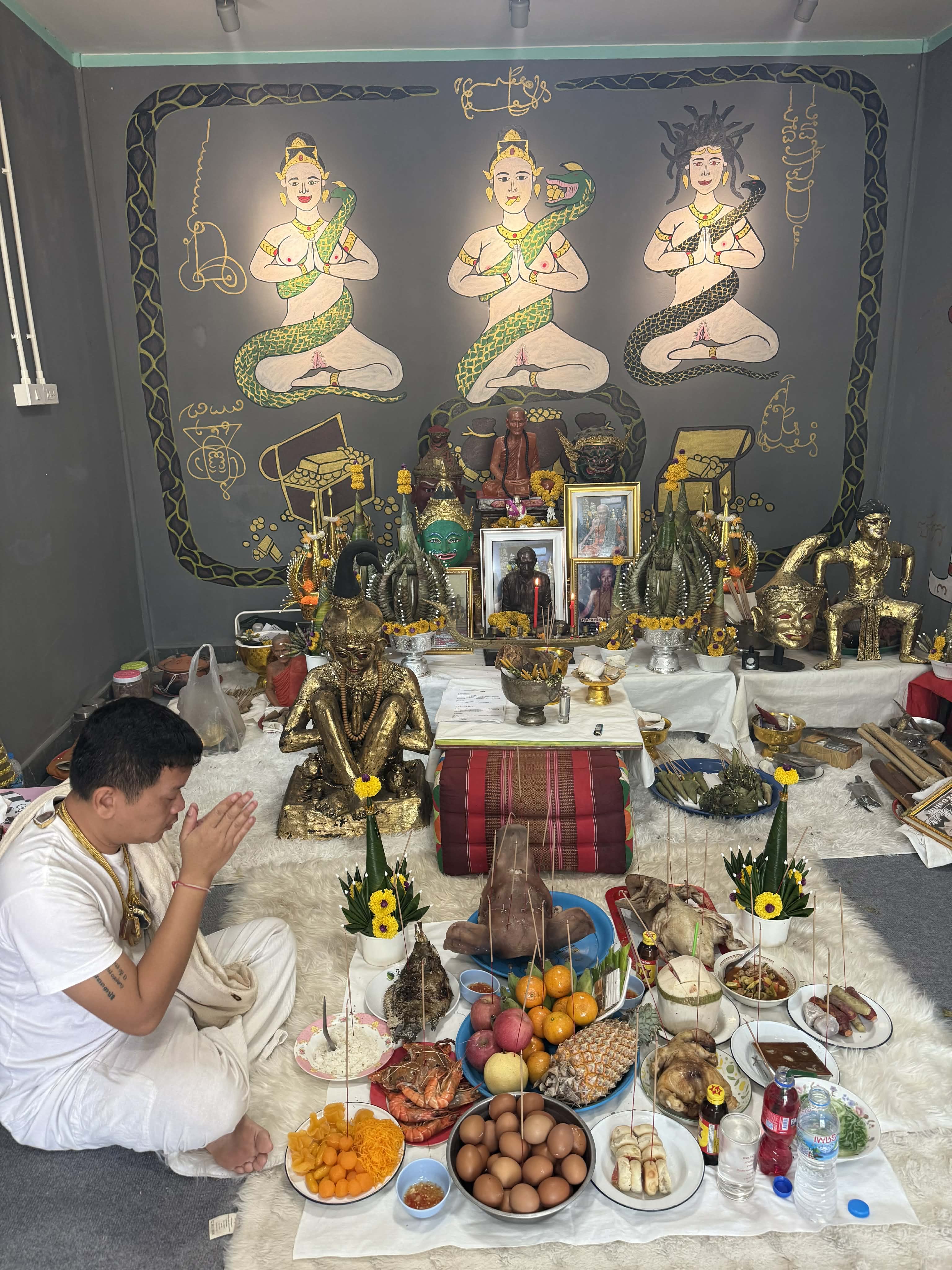 🧚‍♀️天神的老師🧚🏻‍♀️灣馬哈喇，灣朵通 阿贊普理