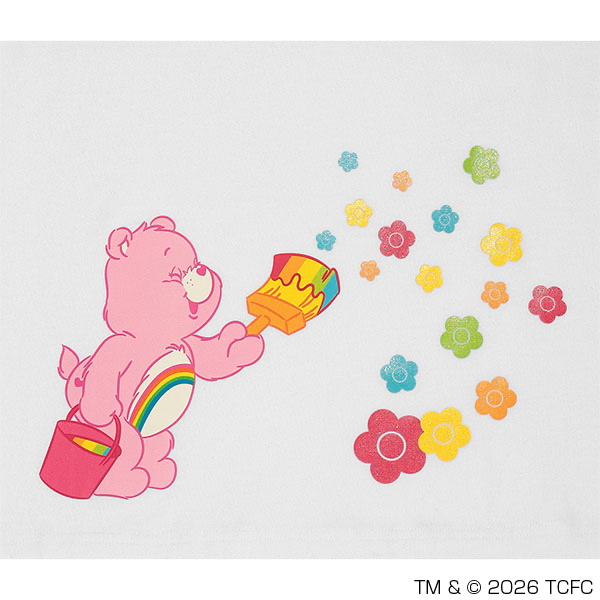 🎀【預訂】MARY QUANT x Care Bears Painted Big T-Shirt W