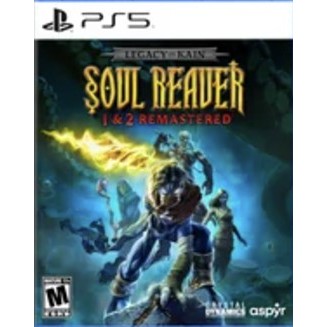 (🔥NEW RELEASE🔥) Legacy of Kain Soul Reaver 1 & 2 Remastered Full Game (PS4 & PS5) Digital Download