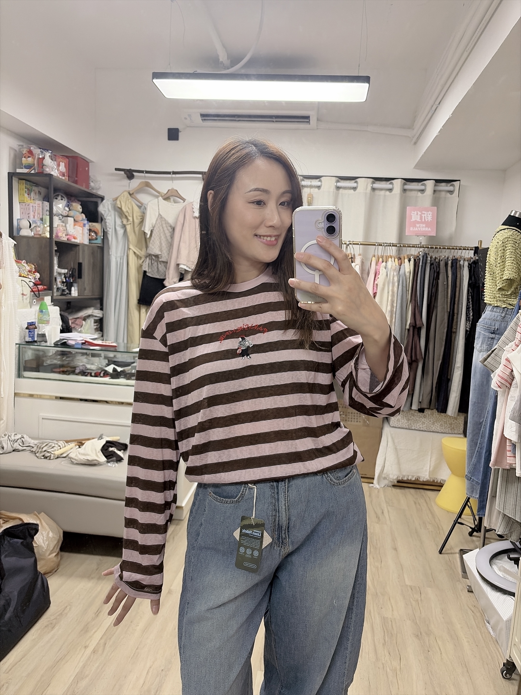 粉啡間soft 薄tee 