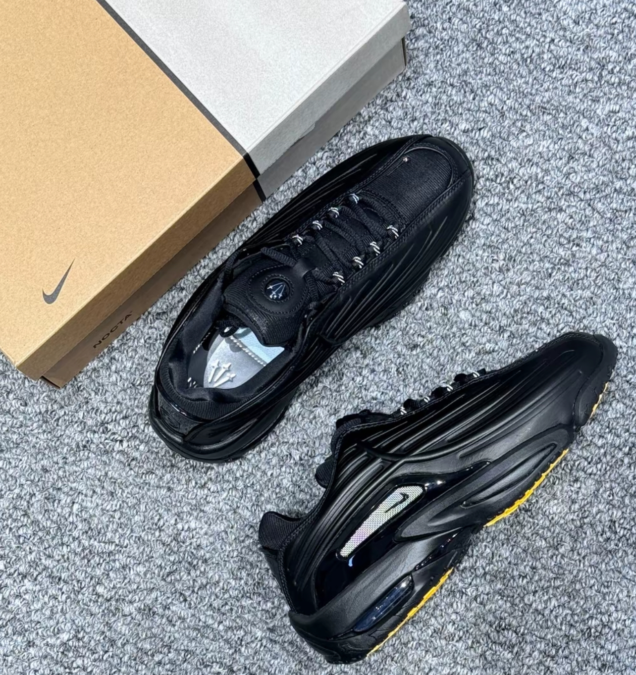 DZ7293-001 NOCTA x Nike Hot Step 2 Drake Black DZ7293-001