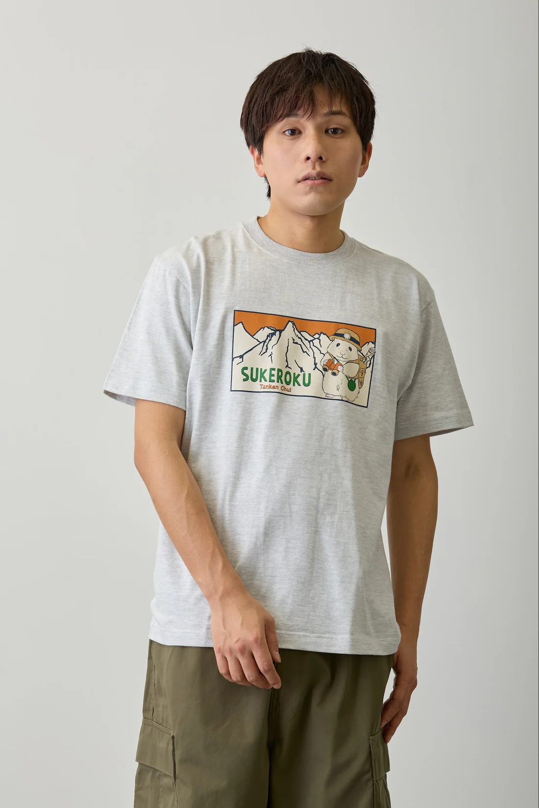 日本預訂📍助六之日常得意探險造型短袖Tee