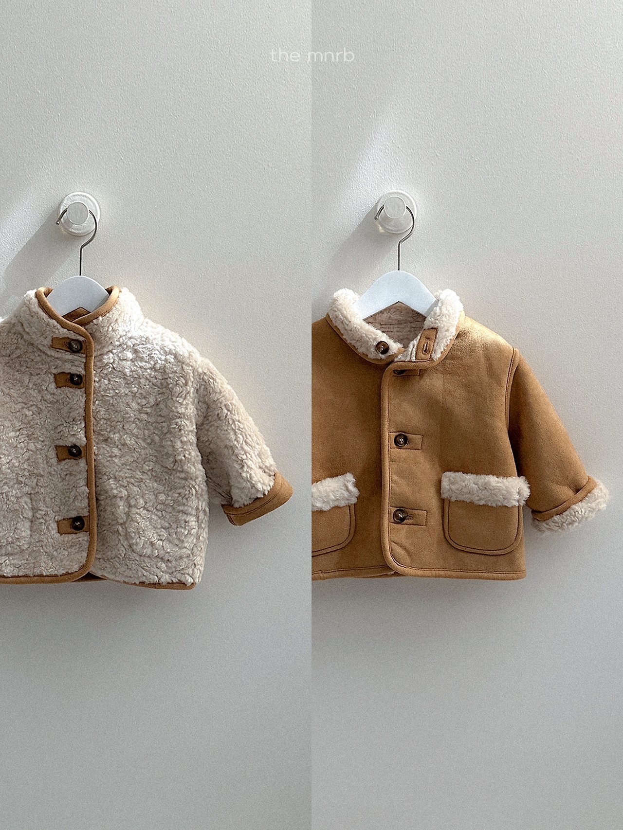 Mnirobe | Reversible suede jacket