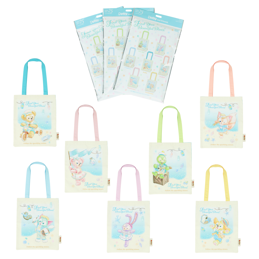 【預訂品📣『東京ディズニー「Duffy & Friends 25周年限定 」手提袋仔全七款Box』】