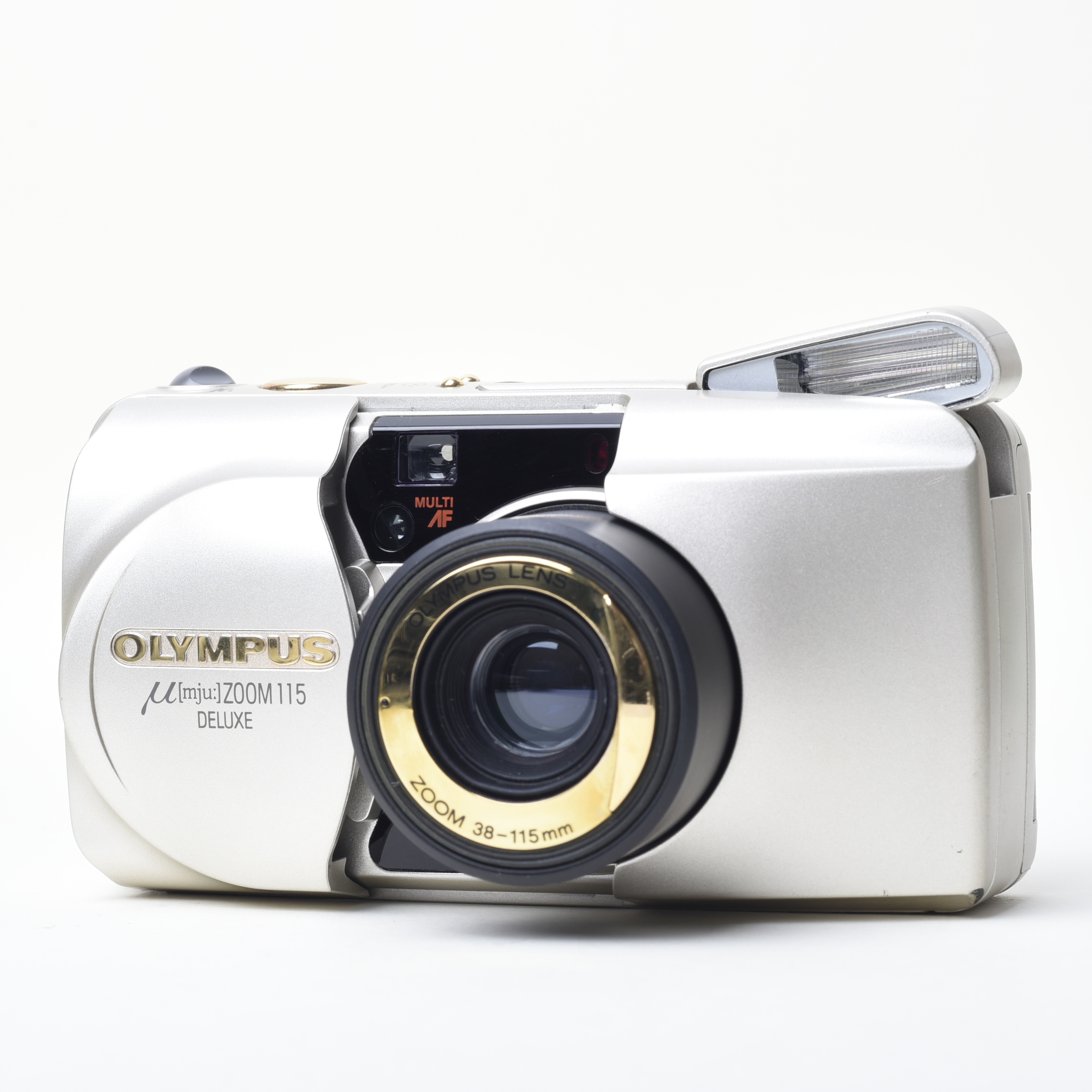 Olympus Mju Zoom 115 Delux 菲林相機(配一個原裝菲林相機套）