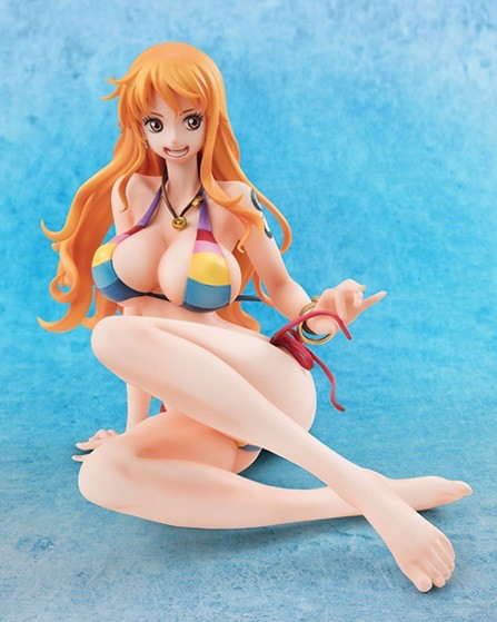 《限量版》Megahouse POP 海賊王 娜美 Nami Ver.BB 泳裝ver. PVC figure