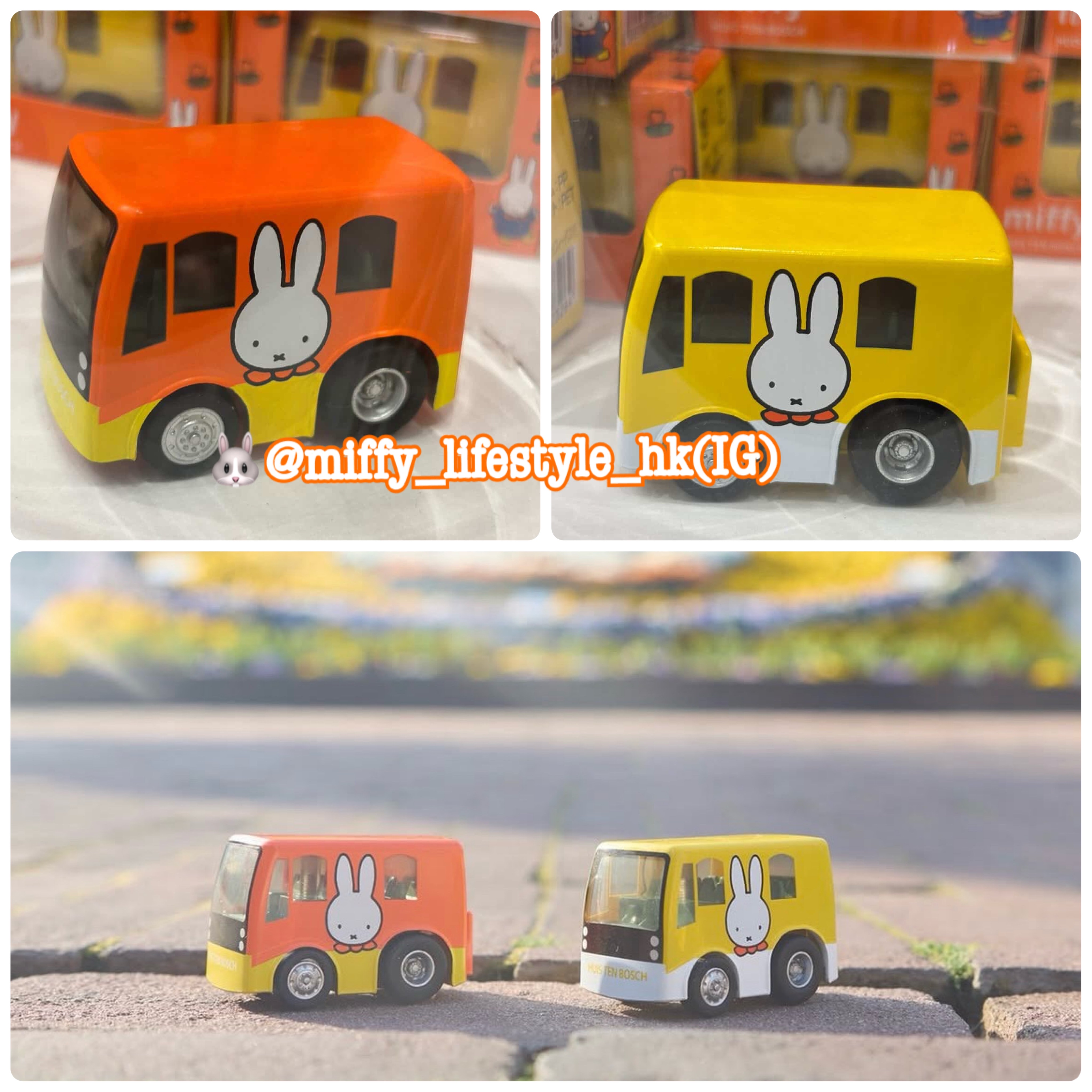 🐰Pre Order  - 🏰 Huis Ten Bosch miffy 巡遊主題Choro-Q巴士車仔限定 ( 📦 大約4月底 ～ 5月中到貨, 若遇到缺貨或其它因素貨期會延遲 ）