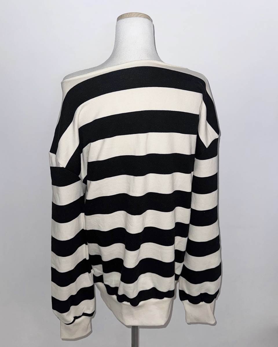 Lace Patch Off Shoulder Top