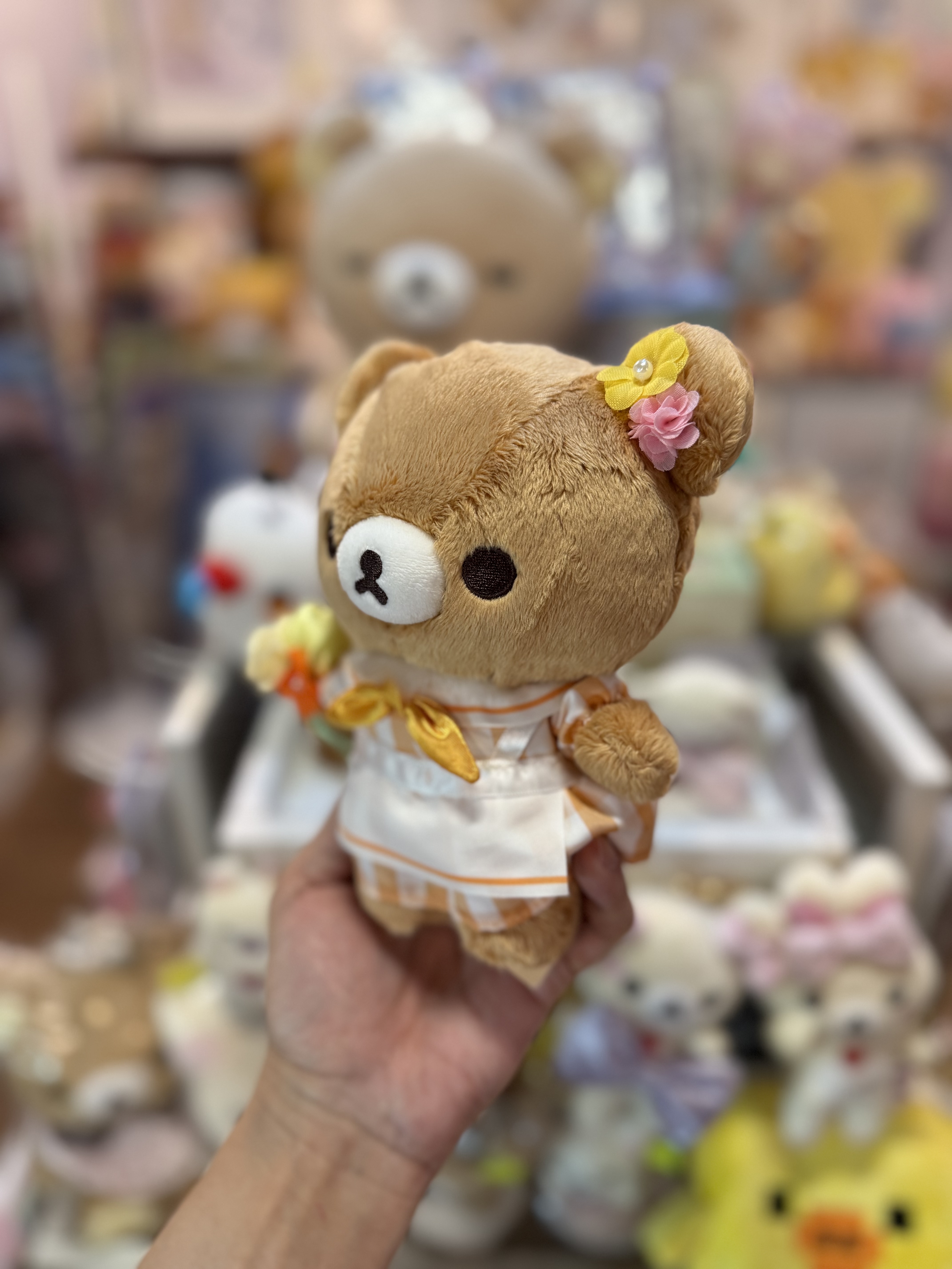 《現貨》全新日本有樂町pop up店限定 花花造型公仔（S size)