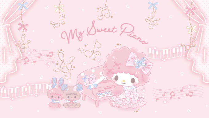 🌸 【預訂】My Sweet Piano musical Series-No.11-Sticker Set