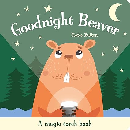 Magic Torch Book Goodnight 動物趣味互動手電筒紙板書 | 6 books | Frog + Lion + Bear + Bunny + Monkey + Tiger