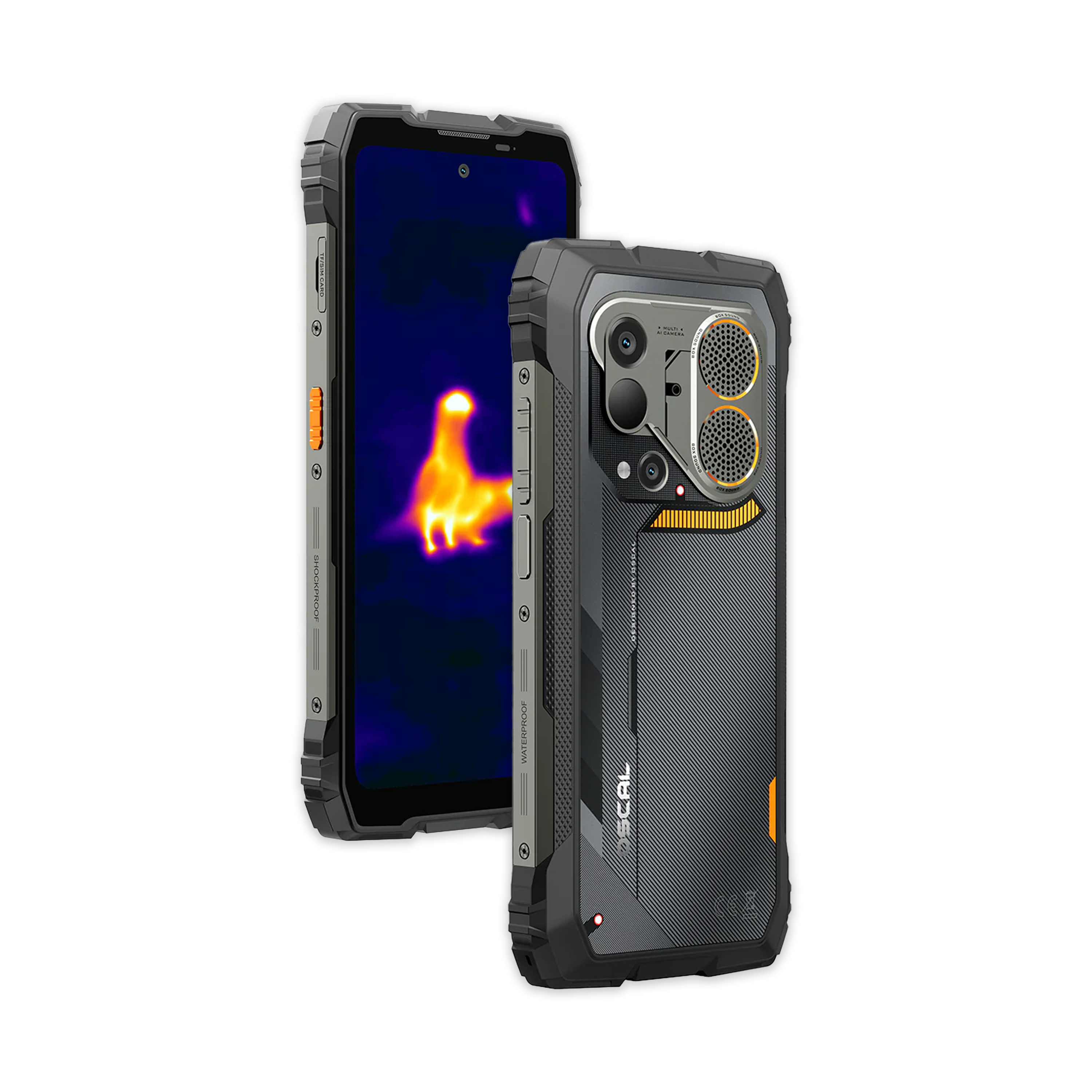 OSCAL PILOT 6 | 12GB/256GB 6.78吋 120Hz 10000mAh 25Hz熱感 手電筒 AI助手 三防手機 Rugged Phone