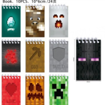 Minecraft 生日回禮套裝｜12位小朋友 Party Favor 禮物套裝｜生日派對小禮物｜香港現貨