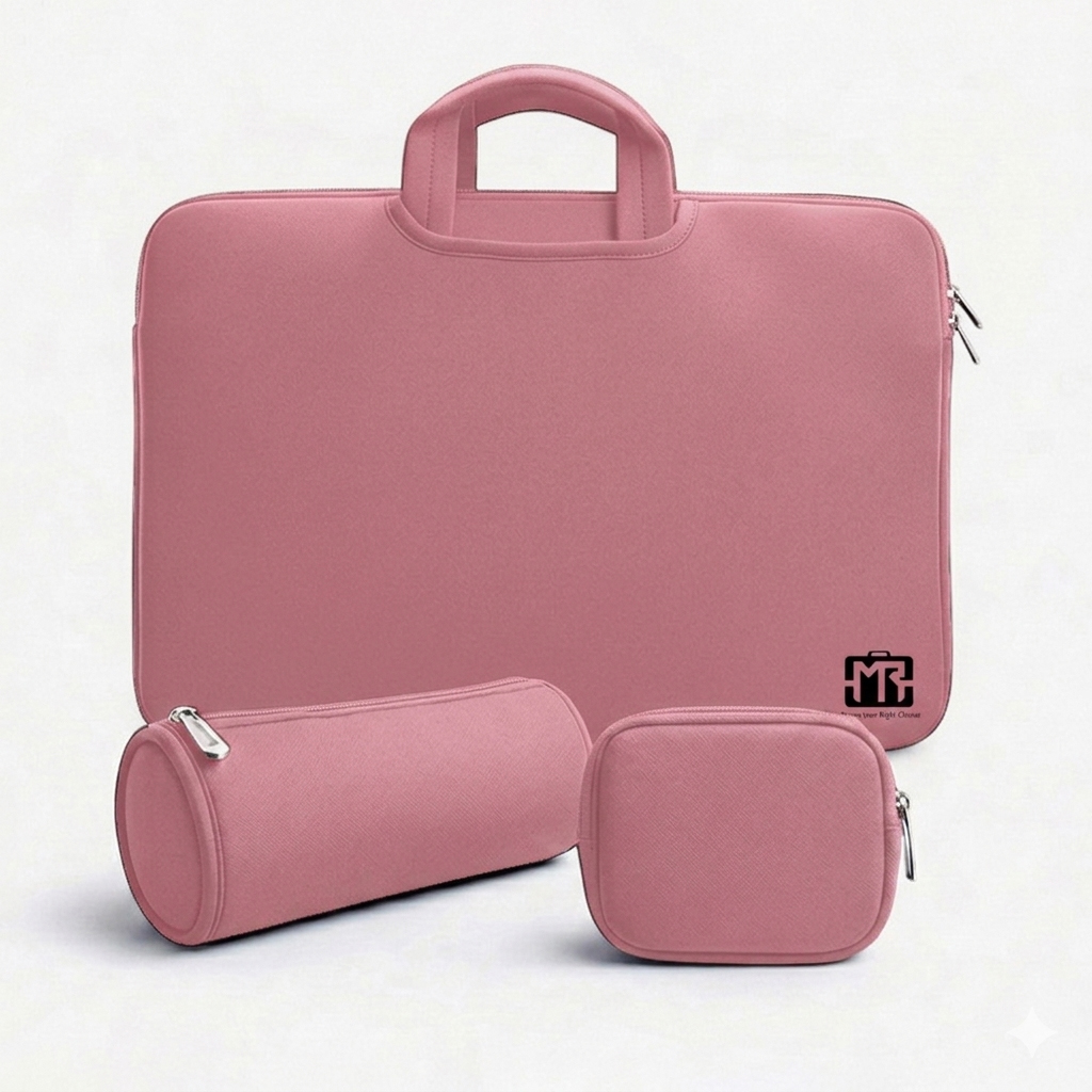 11 - 15.6 Inch (3 IN 1) Mister Right Sponge Handle Laptop Sleeve