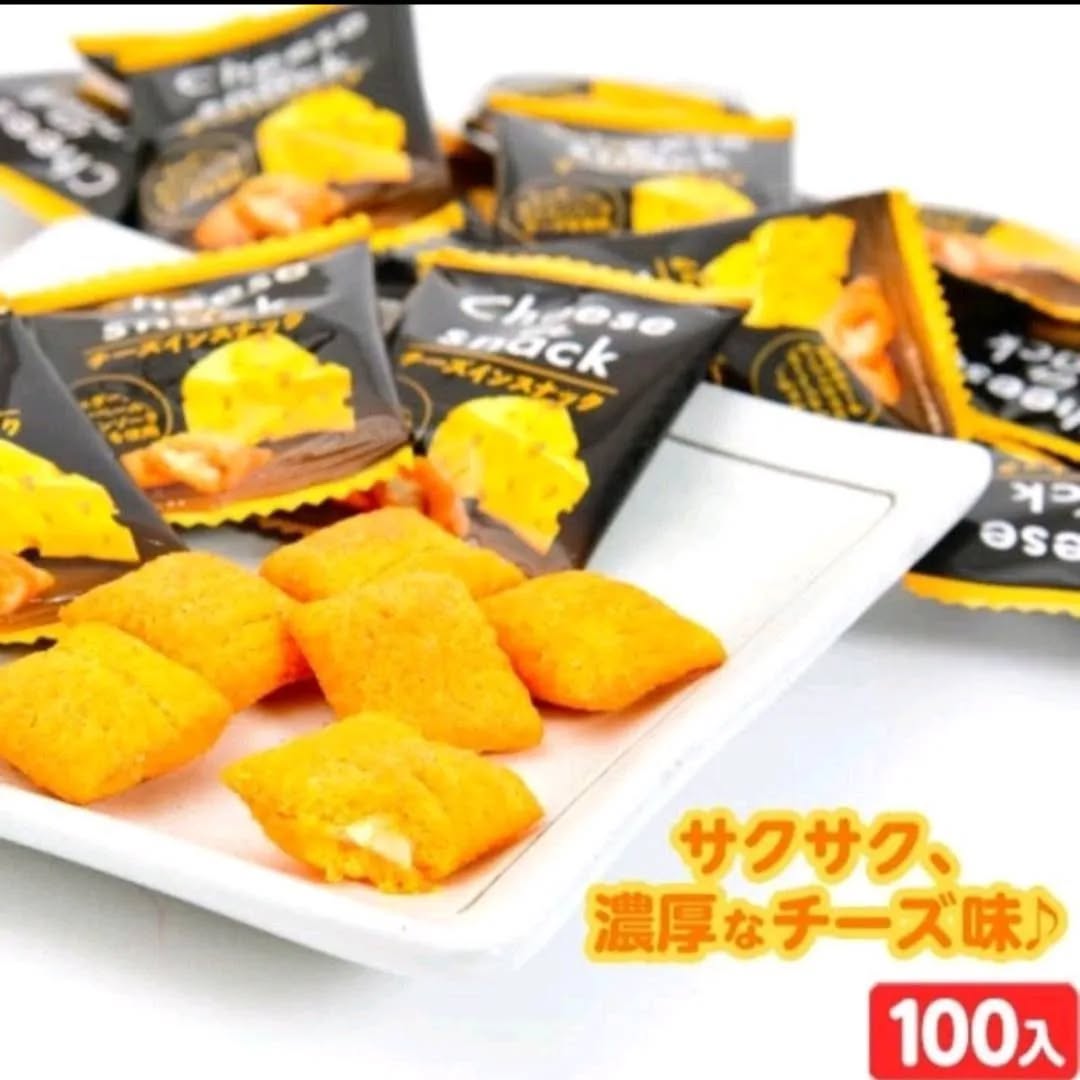 Cheese in snack濃厚起司餅乾100 入(獨立包裝)