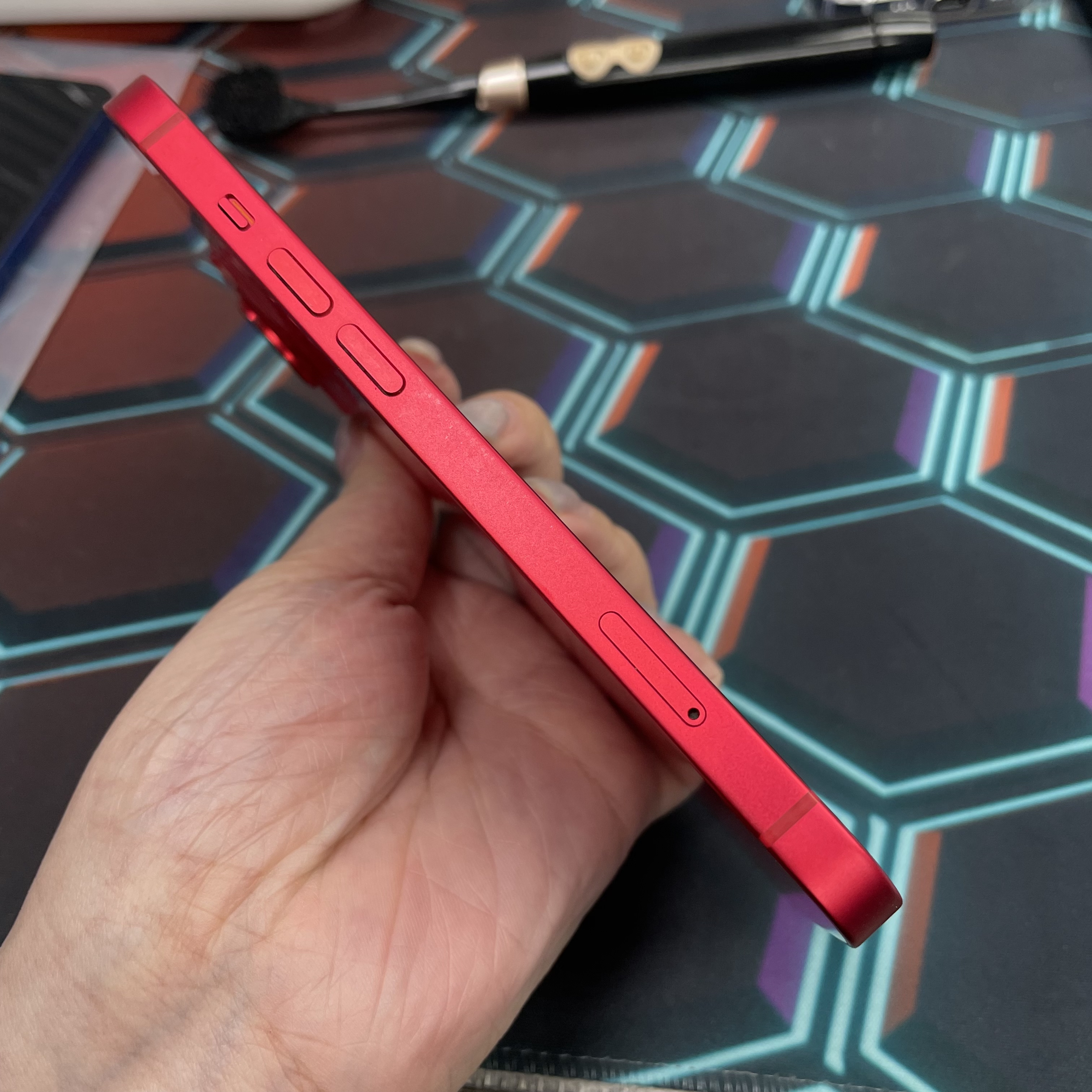 *7249 14 完美機 256GB 電76 紅色 red