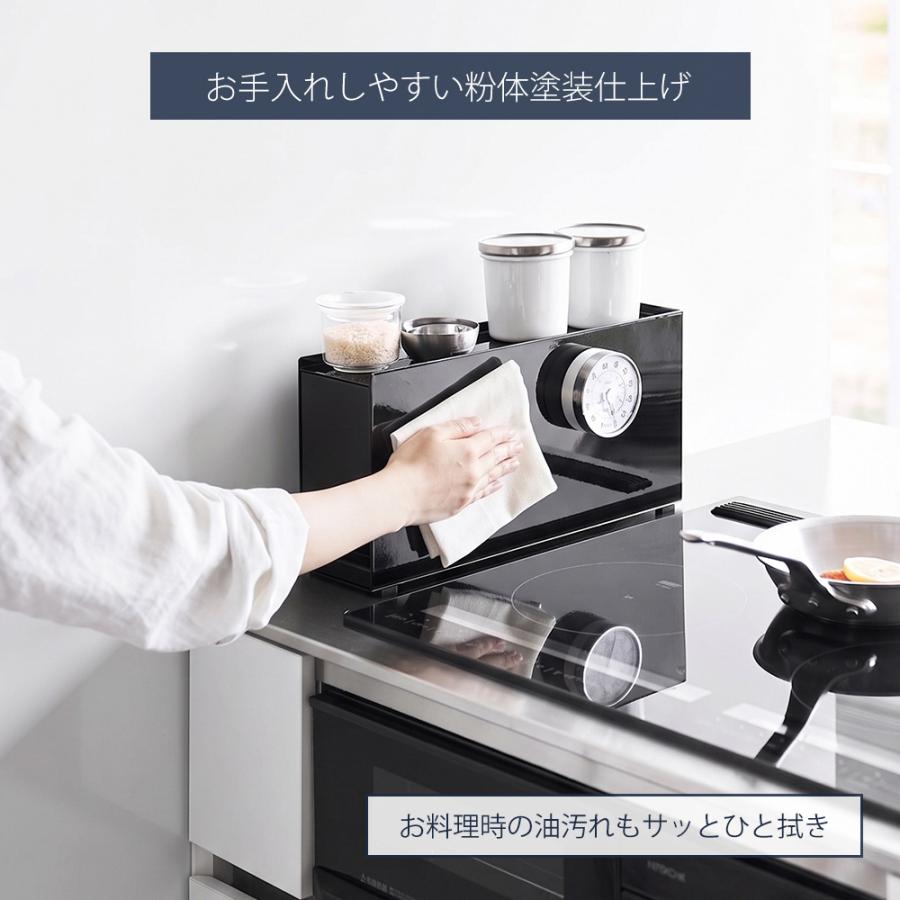 🔥🔥【日本直送《TOWER》爐頭側滑動式調味料收納架】