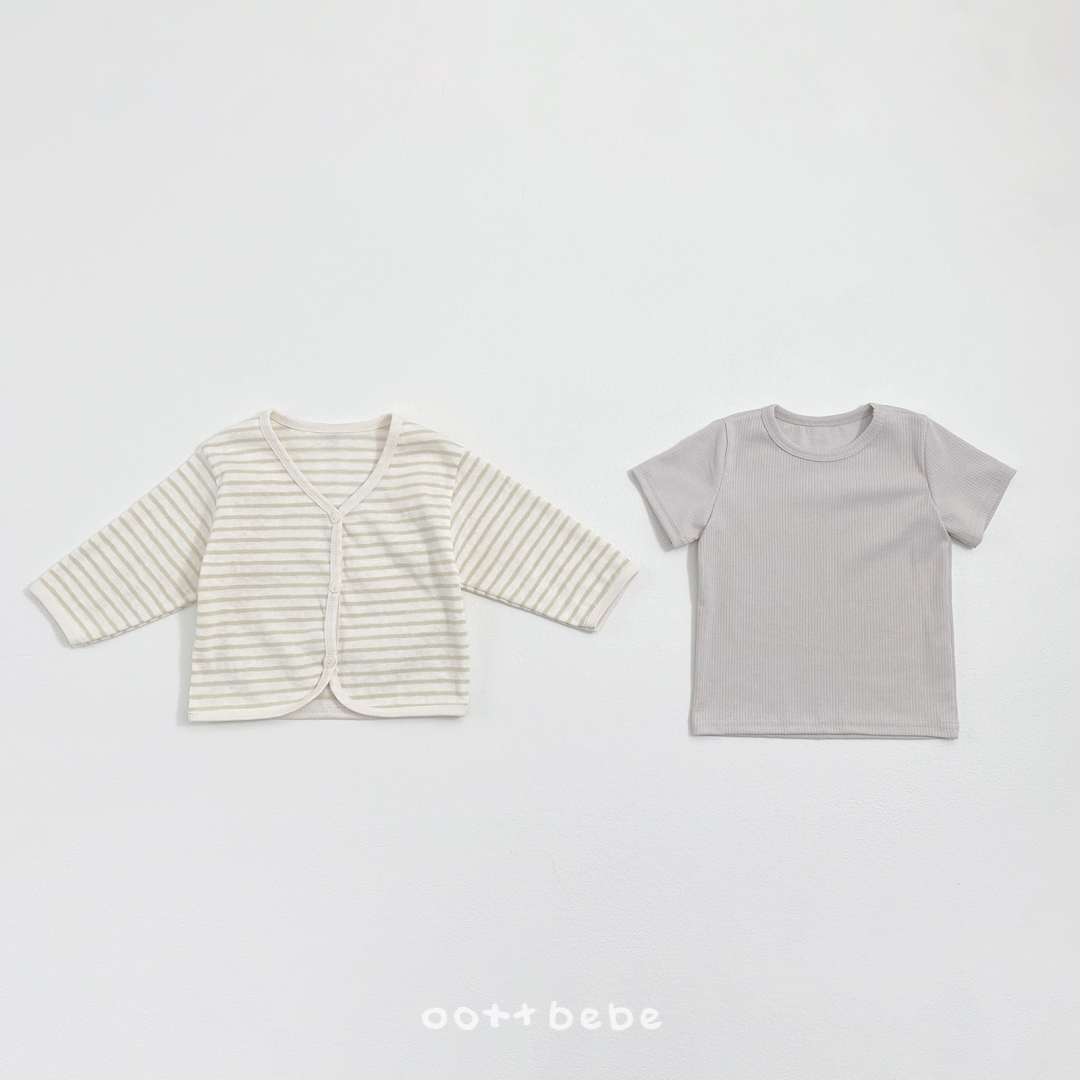 🇰🇷oottbebe tee+外套 set