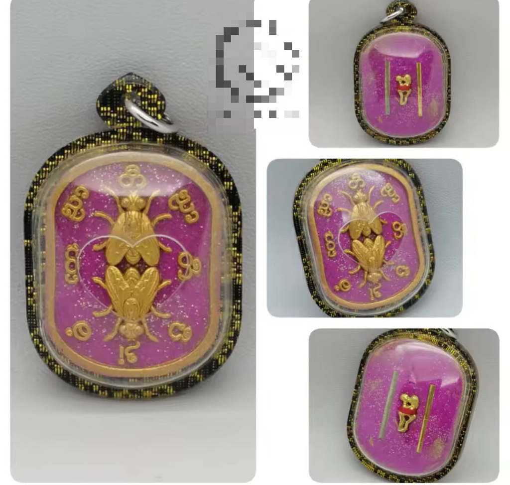 金蒼蠅姻通版法門媚灣康(แมงวันคำ) 阿贊拜Ajarn Boy 