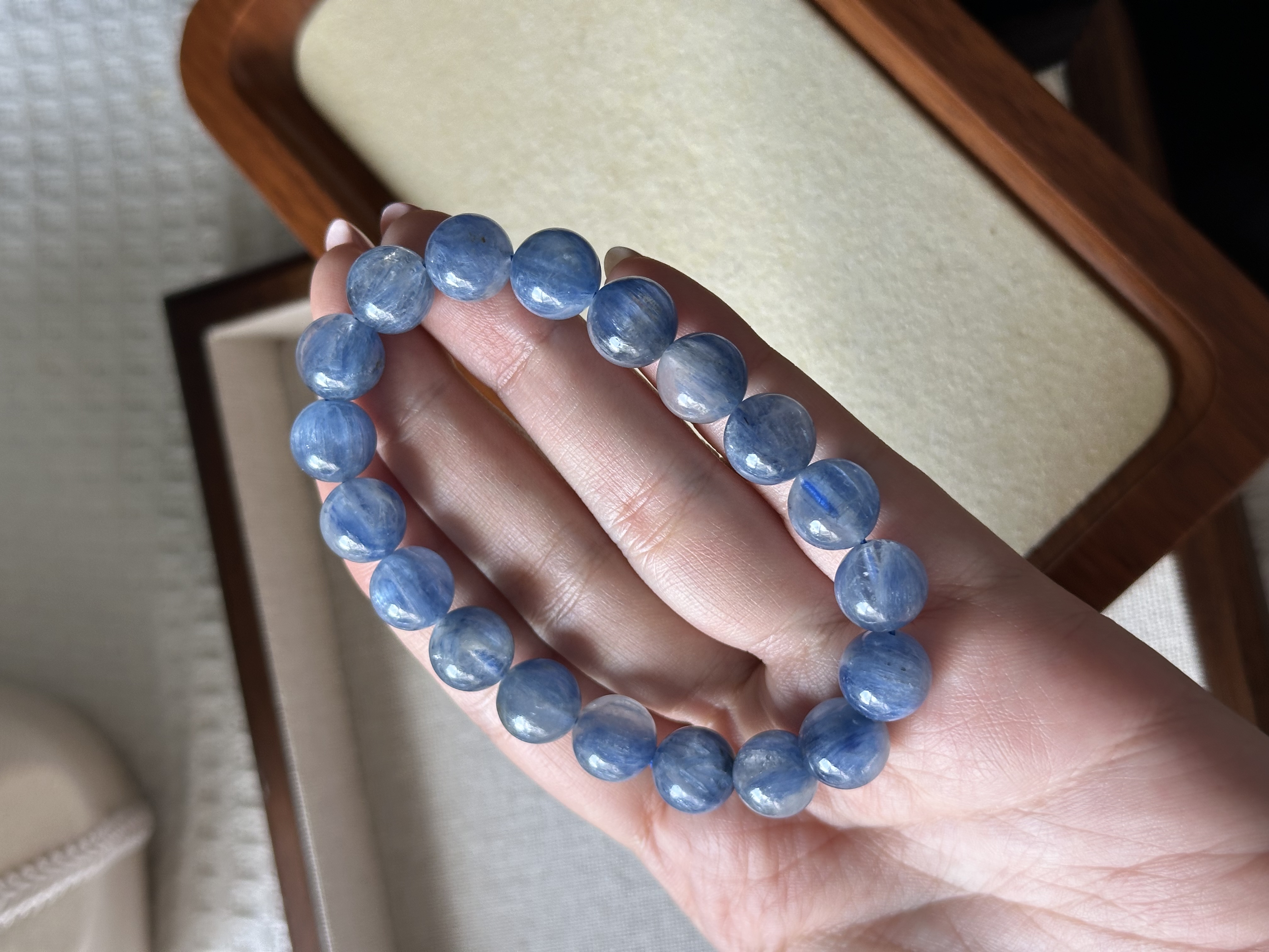玉化深蓝蓝晶石 ｜ Kyanite 10mm+ 