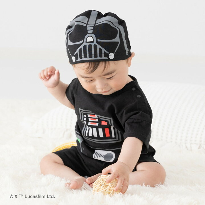 🇯🇵預訂 日本直送🇯🇵兩色Star Wars星球大戰人物造型連帽短袖連身服