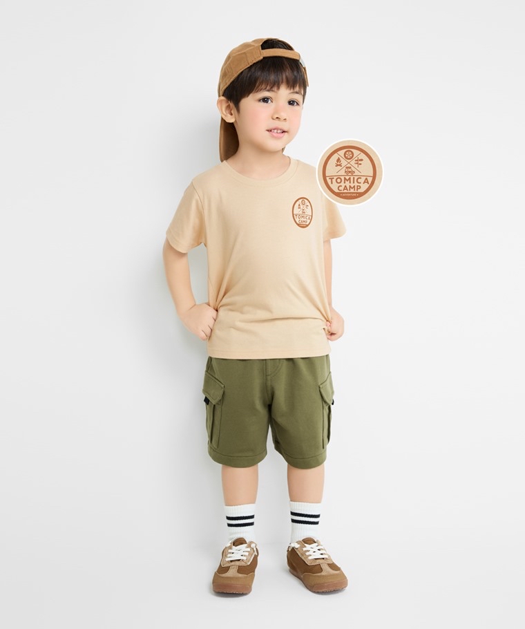 💚預訂 台灣直送💚Tomica露營印花純棉短袖T恤