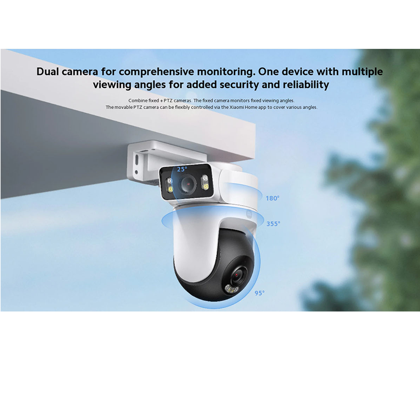 Xiaomi 3K CW500 Dual-Lens Outdoor Camera IP66 (BHR9662MY)