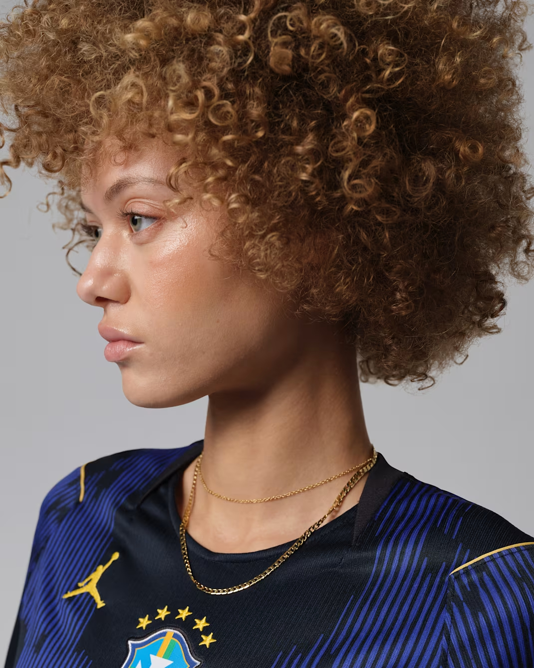 #女裝 Nike x Jordan Brazil 巴西 2026-27 作客女裝球迷版球衣 (可加印字章) IU1077