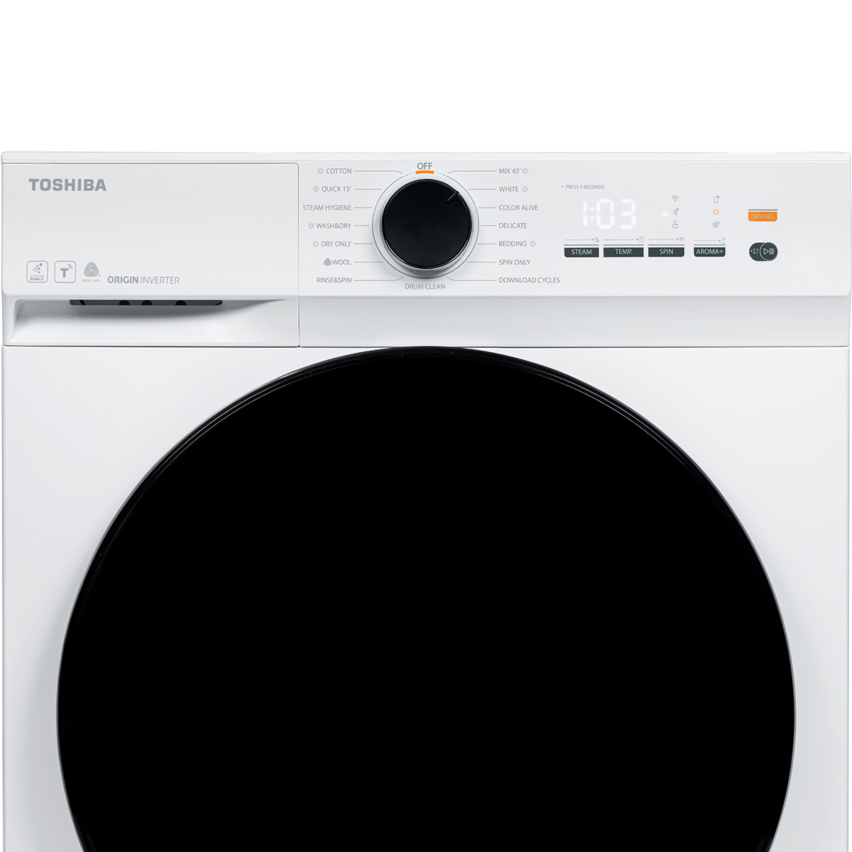 Toshiba 8.5/6.0 Kg T21 Front Load Washer Dryer Combo TWD-T21BU95UWM(WW)