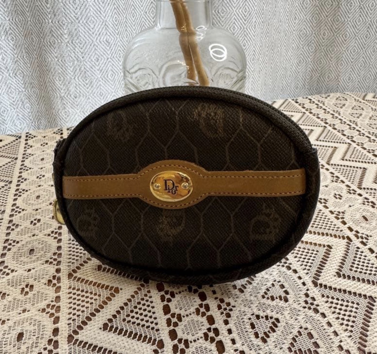 Christian Dior Honeycomb Coin Purse