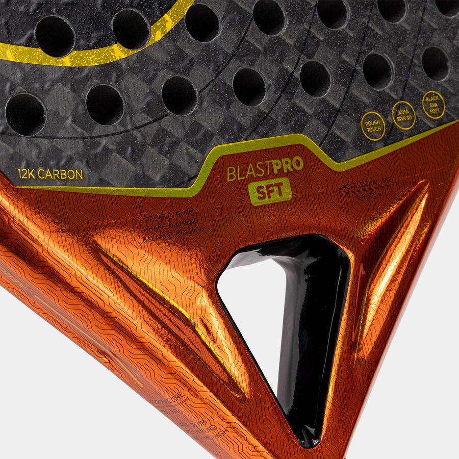 Padel Racket Blast Pro Sft Orange/Black