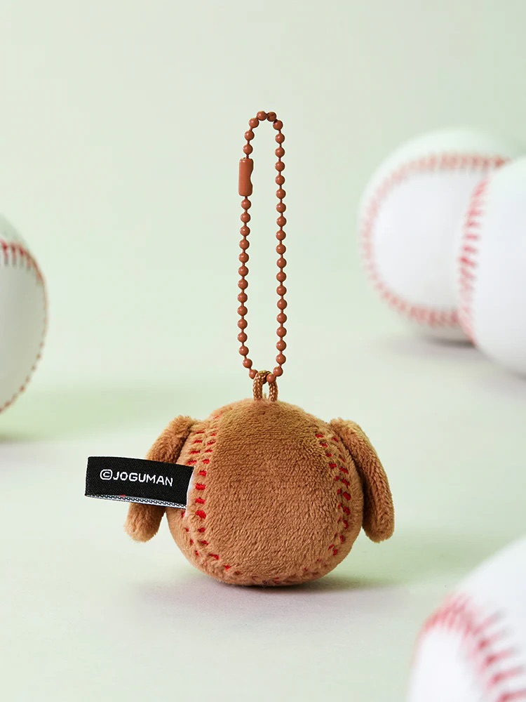📦訂購 韓國代購 Line Friends JOGUMAN WOODY BASEBALL PLUSH KEYRING 棒球公仔鎖匙扣