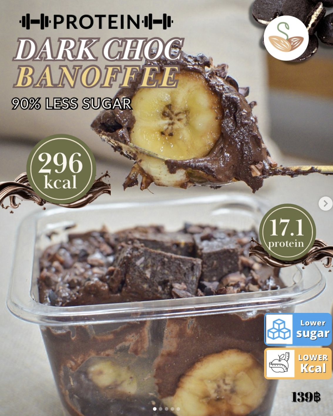[SS]PROTEIN Dark chocolate Banoffee