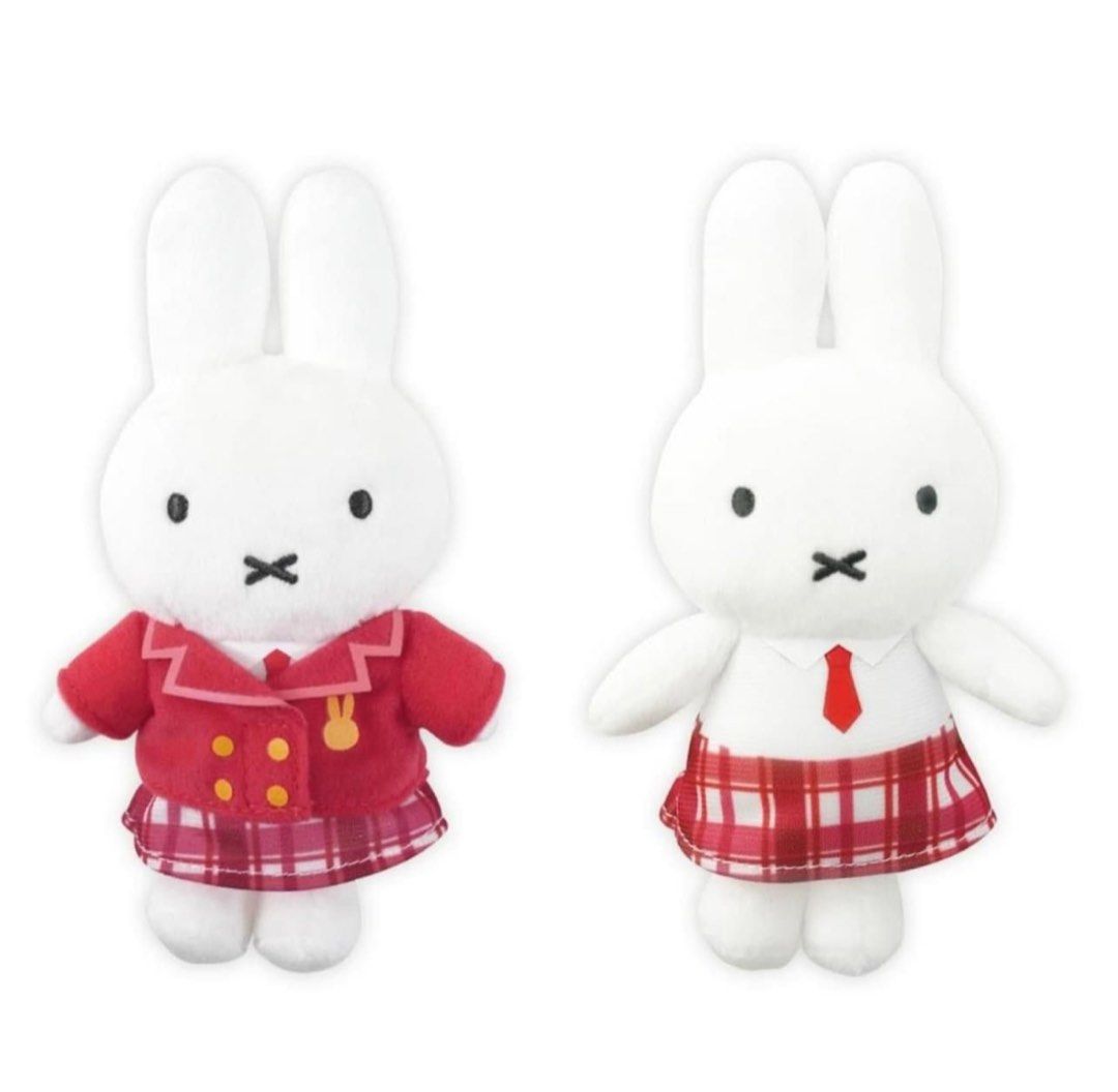 Miffy Style限定 校服公仔掛飾
