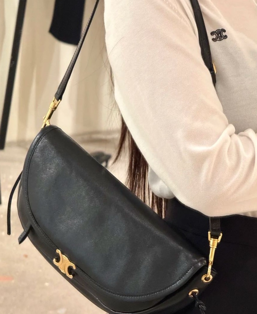 訂貨📮 Celine 新款 halfmoon softbag 小羊皮手感 容量大 Size 25x13x5cm
