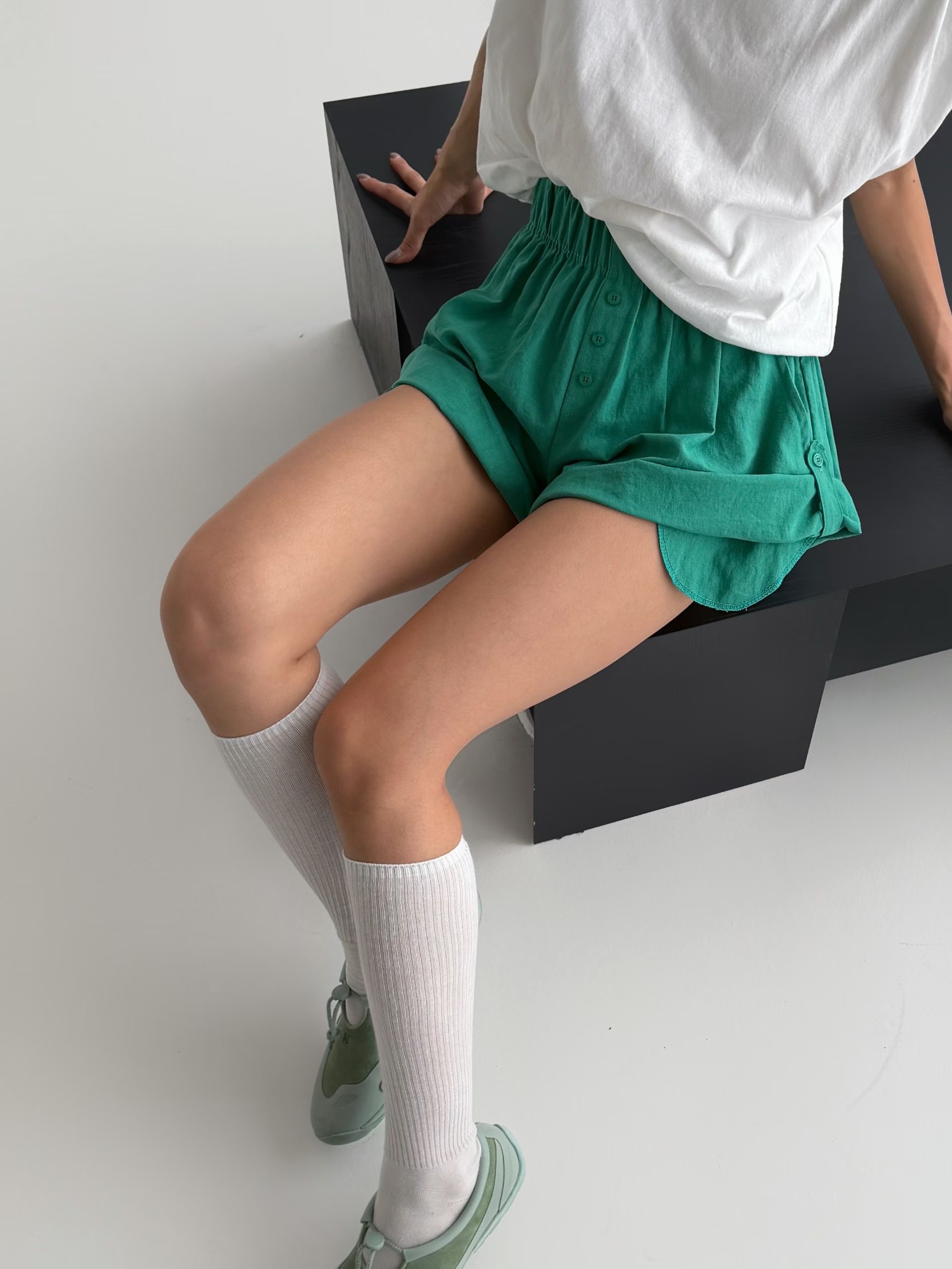 韓國🇰🇷女裝 | Roll-up shorts