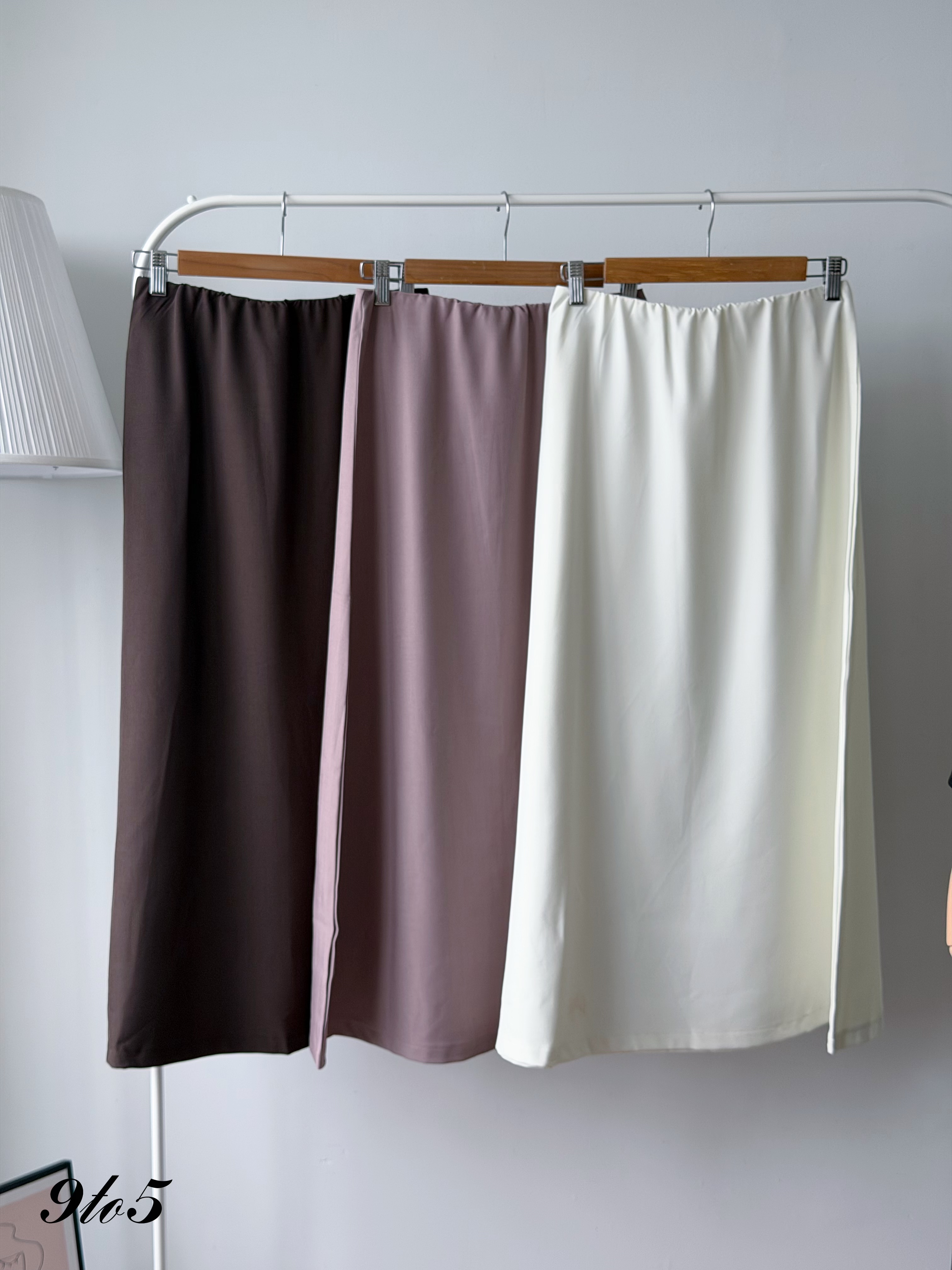 D2383 Waisted Vest with Long Skirt Set - 4 Colors 