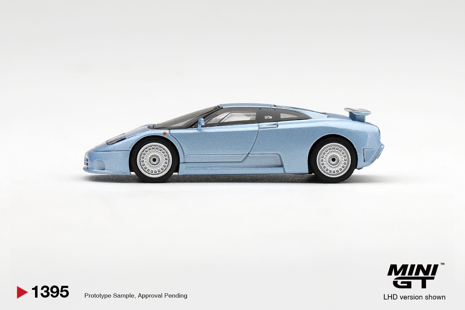 (預訂 Pre Order) Mini GT ( MGT01395-L ) Bugatti EB110 GT Azzurro Metallizzato Mondial de l'Automobile 1992