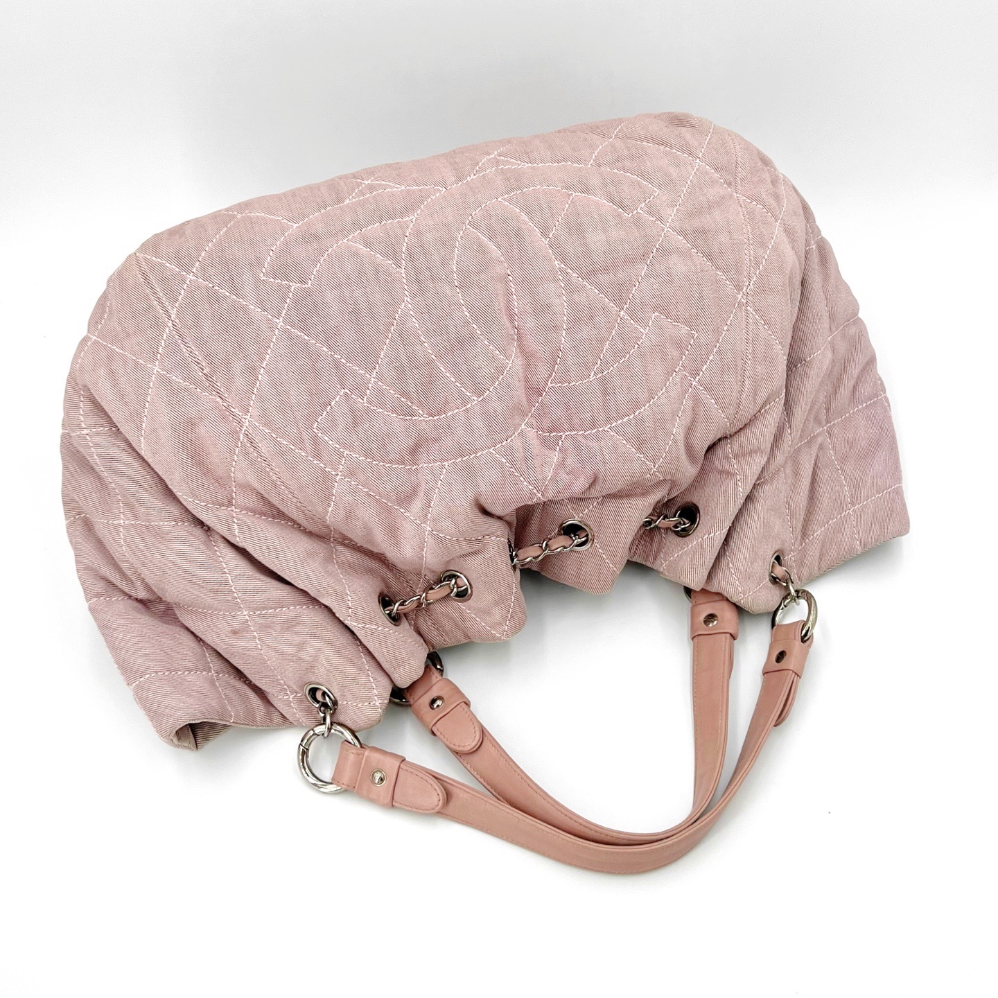 【預訂貨品】CHANEL 粉牛仔tote bag